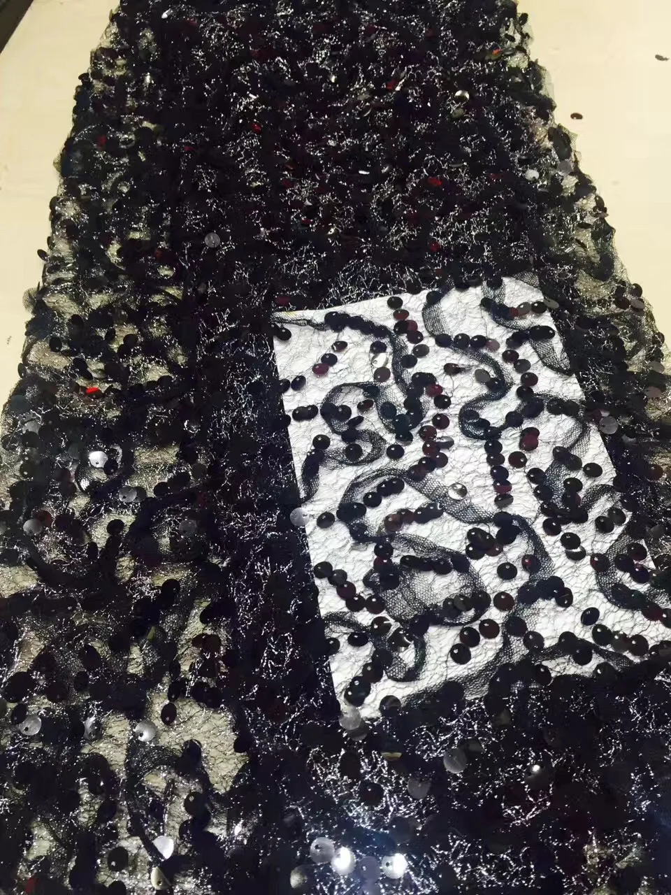 

White Color African Lace Fabric 2021 Embroidered Nigerian Beaded Laces Fabric High Quality French Tulle Lace Fabric for Women