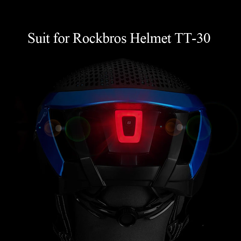 ROCKBROS велосипедный фонарь Водонепроницаемый шлем для велосипеда LED USB