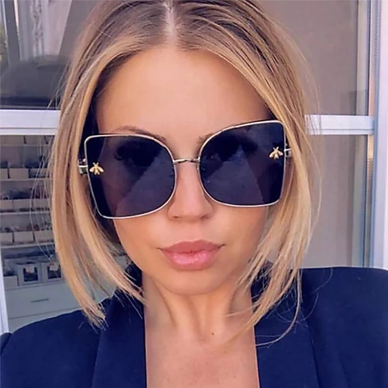 Солнцезащитные очки с градиентными линзами женские винтажные Роскошные