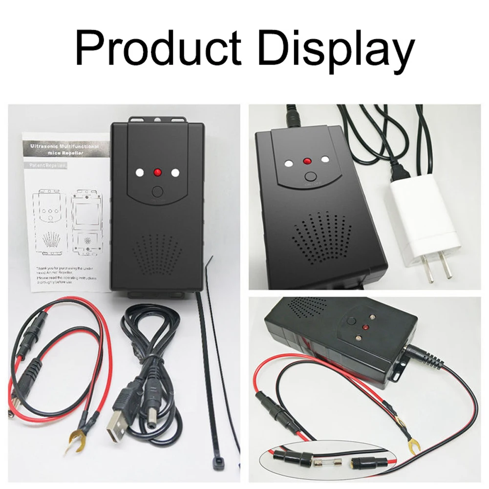 12V Супер сильный электронный ультразвуковой от вредителей Управление Мышь Мыши