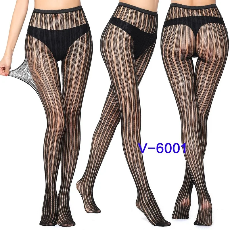 

5 pairs New Arrival Thin Women Pantyhose Sexy Hollow Solid Fishnet Tights Clothes For Women Black Tights Lace Sexy Lingerie