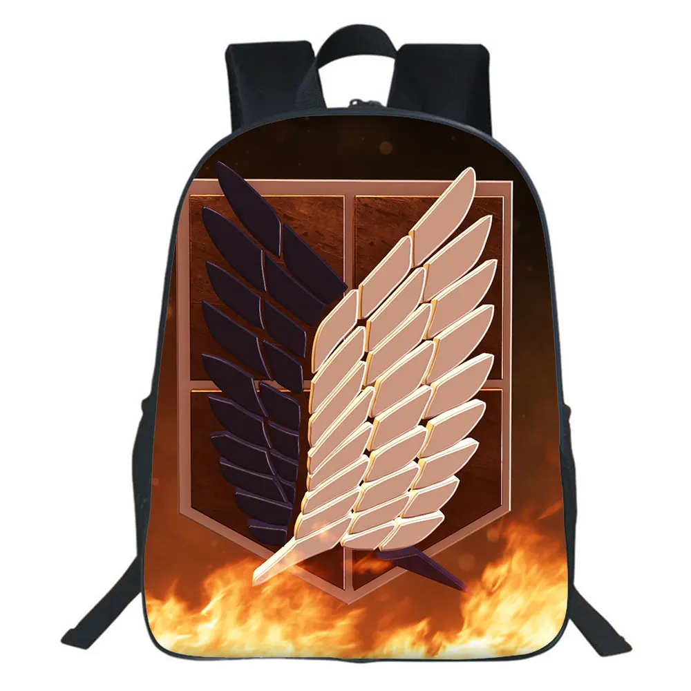 

Attack on Titan Backpack men Women Travel Rucksack boys Bookbag Girls Student Bagpack Children School Knapsack Mochilas