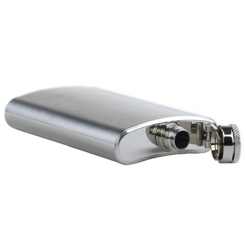 

4 5 6 7 8 9 10 18 OZ Stainless Steel Hip Flask with Funnel Liquor Whisky Outdoor Portable Pocket Flasks Alcohol Bottle heupfles