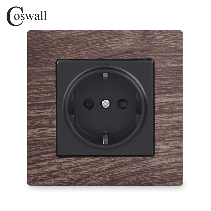 COSWALL 1/2/3/4 Gang 1/2 Way On / Off Кулисный ключ настенный выключатель света с синей