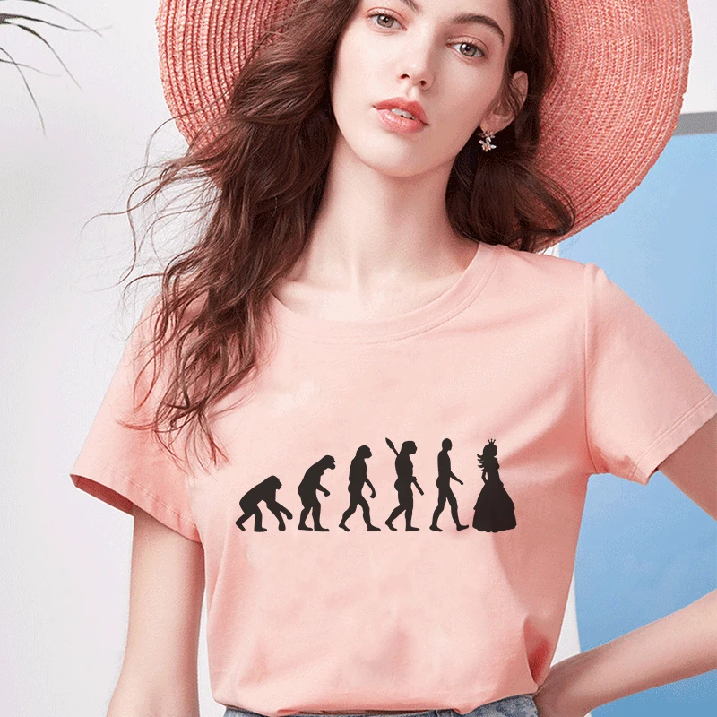 

Женская футболка в стиле Харадзюку, розовая футболка с коротким рукавом, круглым вырезом и принтом в стиле 90-х, лето 2020