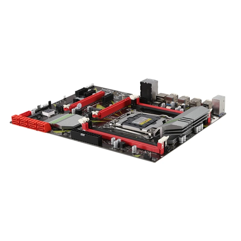 X99 LGA2011 3 материнская плата 4 канала DDR3 32G ram NVME SSD M.2 SATa 0 USB PCIE 16X ATX для процессора Intel I7