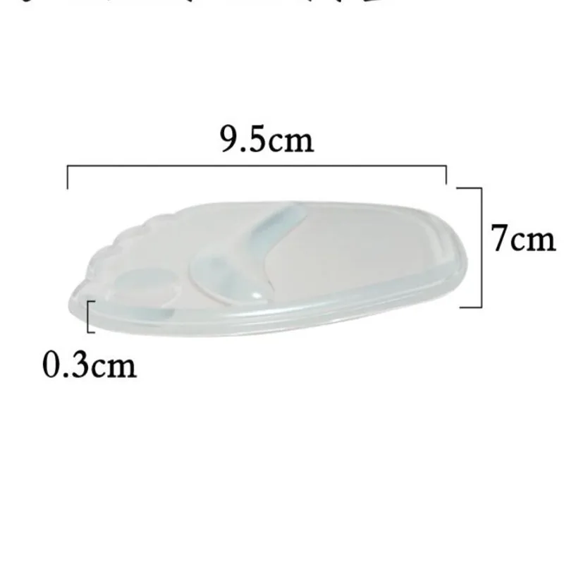 

Foot Care Silicone Gel Forefoot Insole Shoes Pads High Heel Orthopedic Insole Anti-Slip Foot Protection Foot Patch Pain Relief