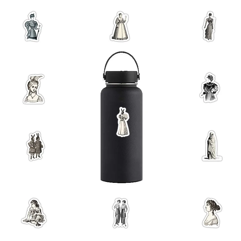 Наклейки в европейском стиле для ноутбука мотоцикла скейтборда чемодана