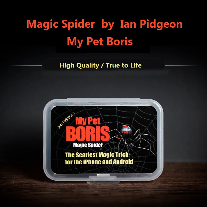 

Волшебный паук APP Magic Spider Pro (Gimmick and APP), волшебные фокусы, магия, аксессуары для профессионального сценария, ментализм, крупный план, комедия, в...