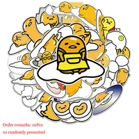 103050 pcs cartoon cute yolk lazy egg poster stickers fridge phone laptop luggage wall notebook graffiti kids toys gifts