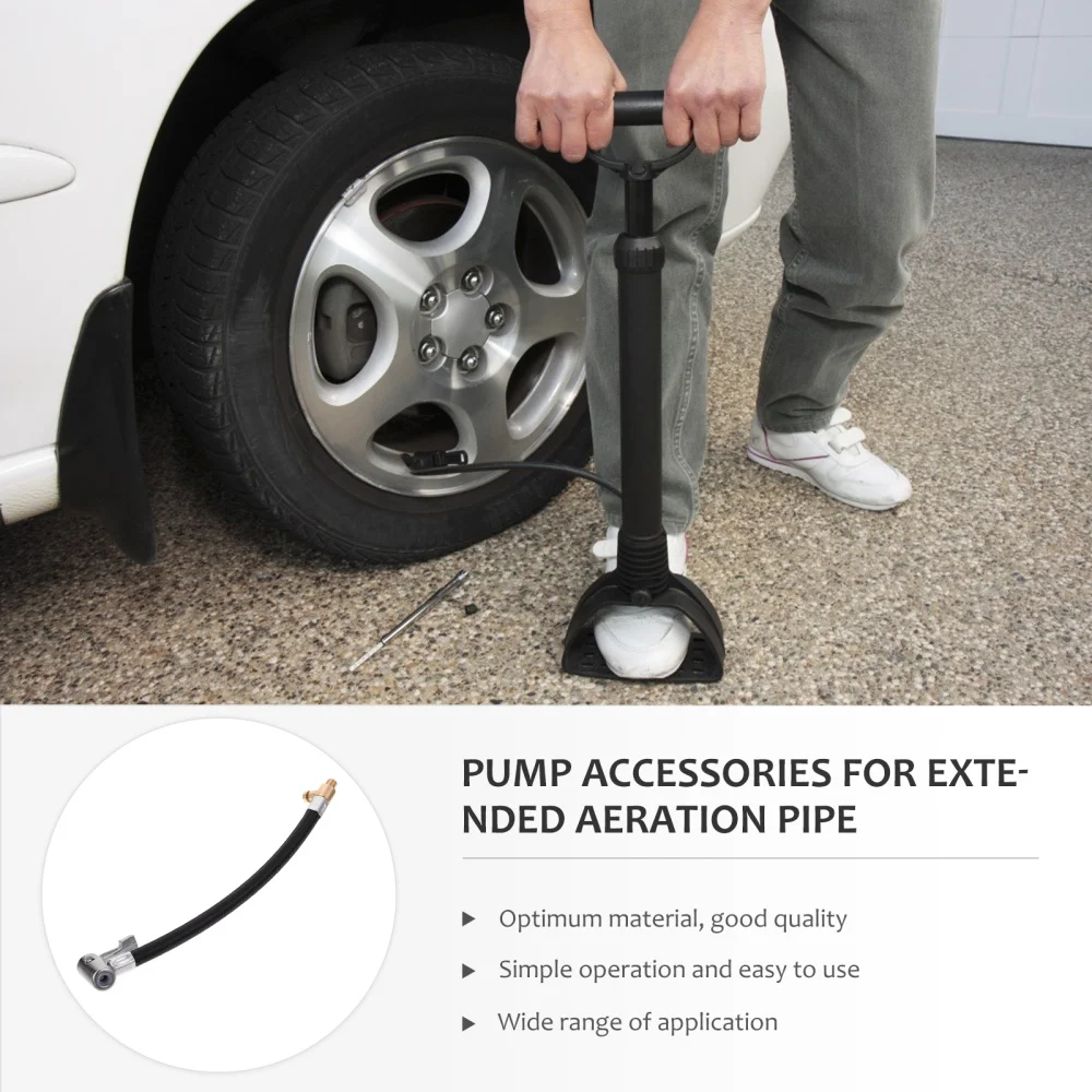 

1pc Useful Inflating Tube Durable Car Pump Tube Practical Air Pump Tube