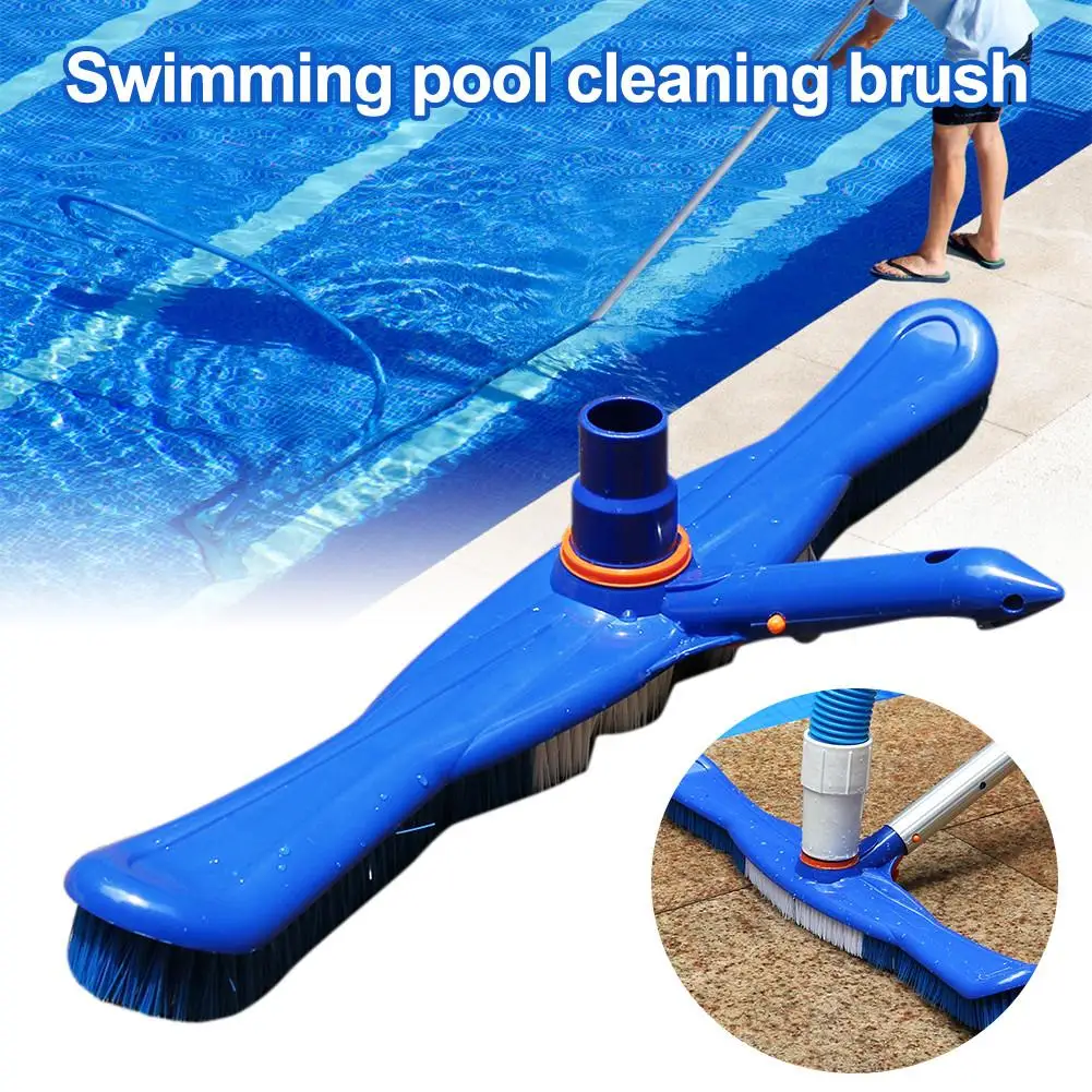 

Pool Brush Swimming Pool Cleaning Brush Sturdy Pool Scrub Brush For Walls Tiles And Floors Cleaning
