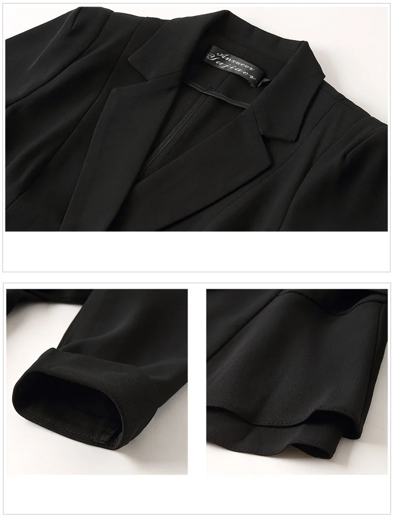 Женский деловой костюм офисный из двух предметов Модный облегающий женский