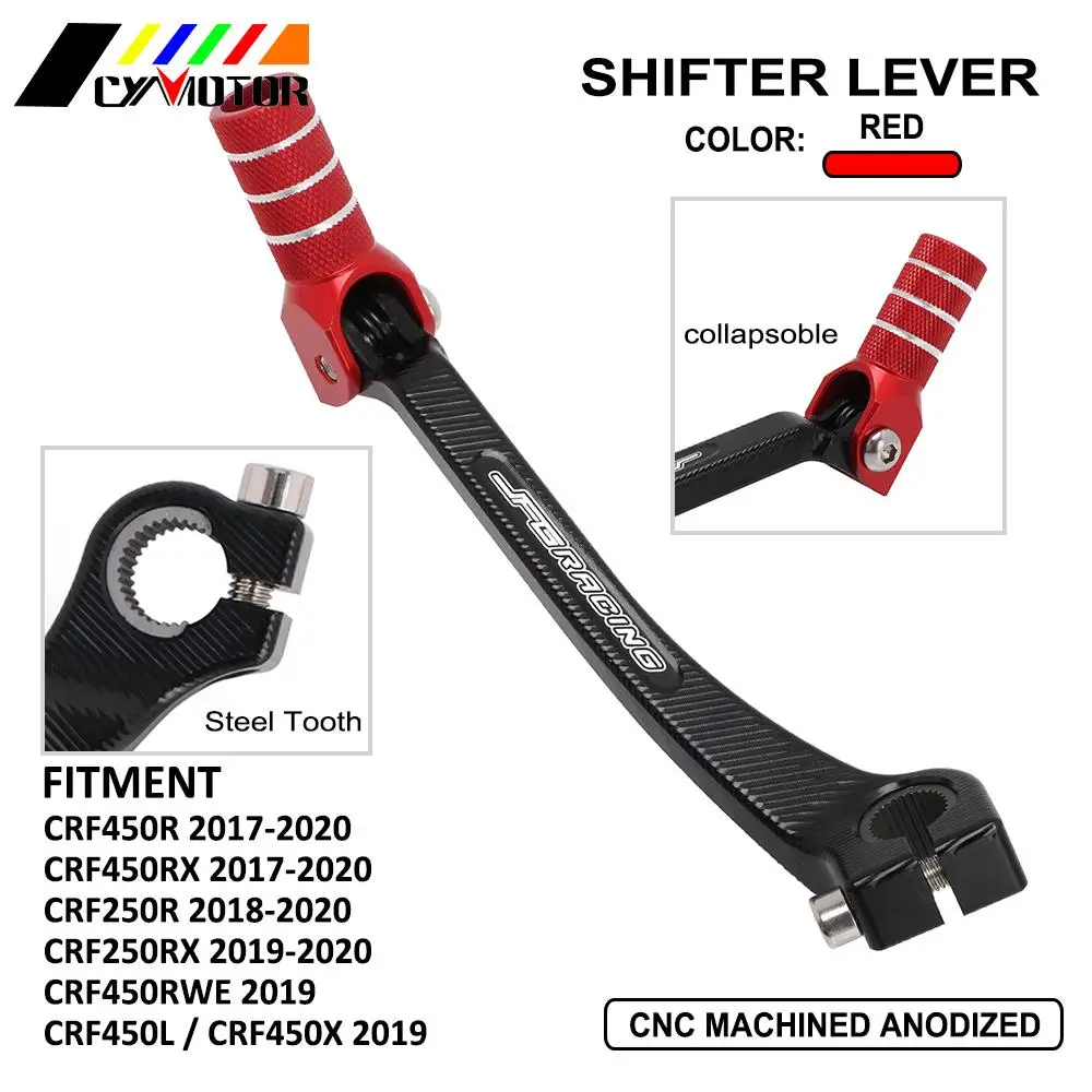 Механизм переключения передач CNC OEM для Honda CRF450R CRF450RX CRF250R CRF250RX CRF 450R 450RX 250R 250RX 2017 2018