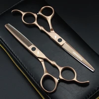 freelander gold hairdressing scissors 6 inch professional barber cutting shears thinning scissors salon hair scissor
