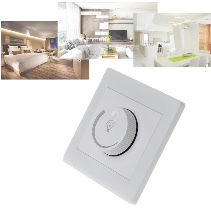 

1PC 220V Light Dimmer Switch Adjustable Brightness Controller for filament Lamp