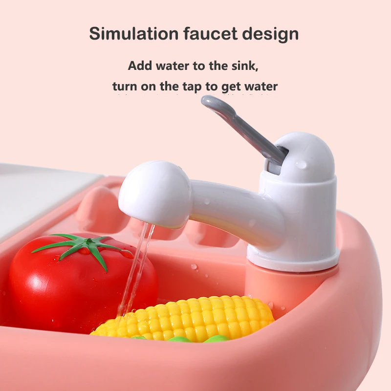 Детские блестящие детские кухонные игрушки посуда мини Циркулирующие для игры в