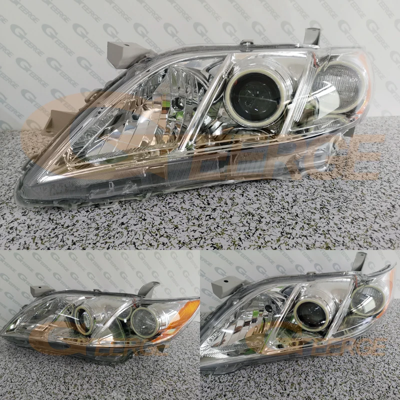 Для Toyota Camry XV40 pre-facelift 2006 2007 2008 2009 отличные ангельские глазки Ультра яркое освещение COB комплект светодиодов «глаза ангела»