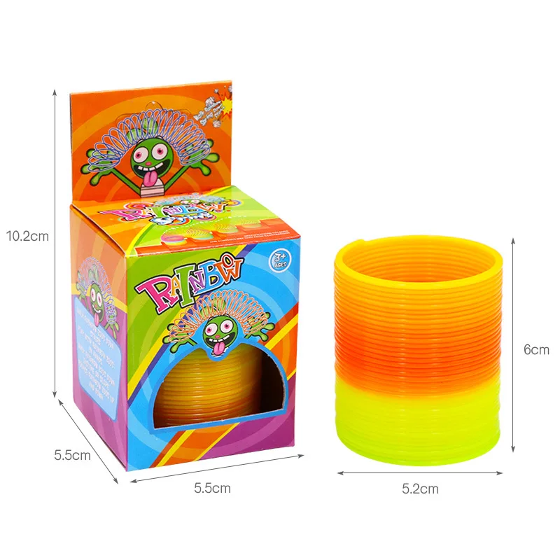 Magic Bounce Toys Board Games Children Anti-stress Ring Spring Rainbow Game Kid Funny Gifts Creative Educational Toy | Игрушки и хобби