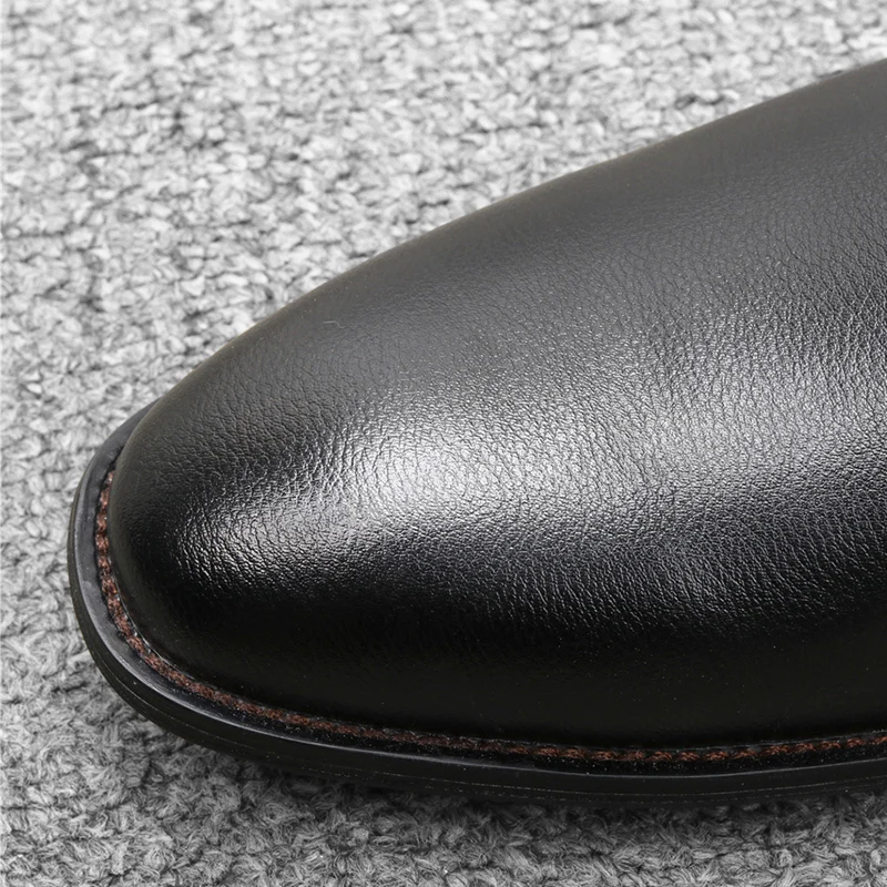 YIGER/зимние мужские ботинки Деловые ботильоны Мужские модельные в британском