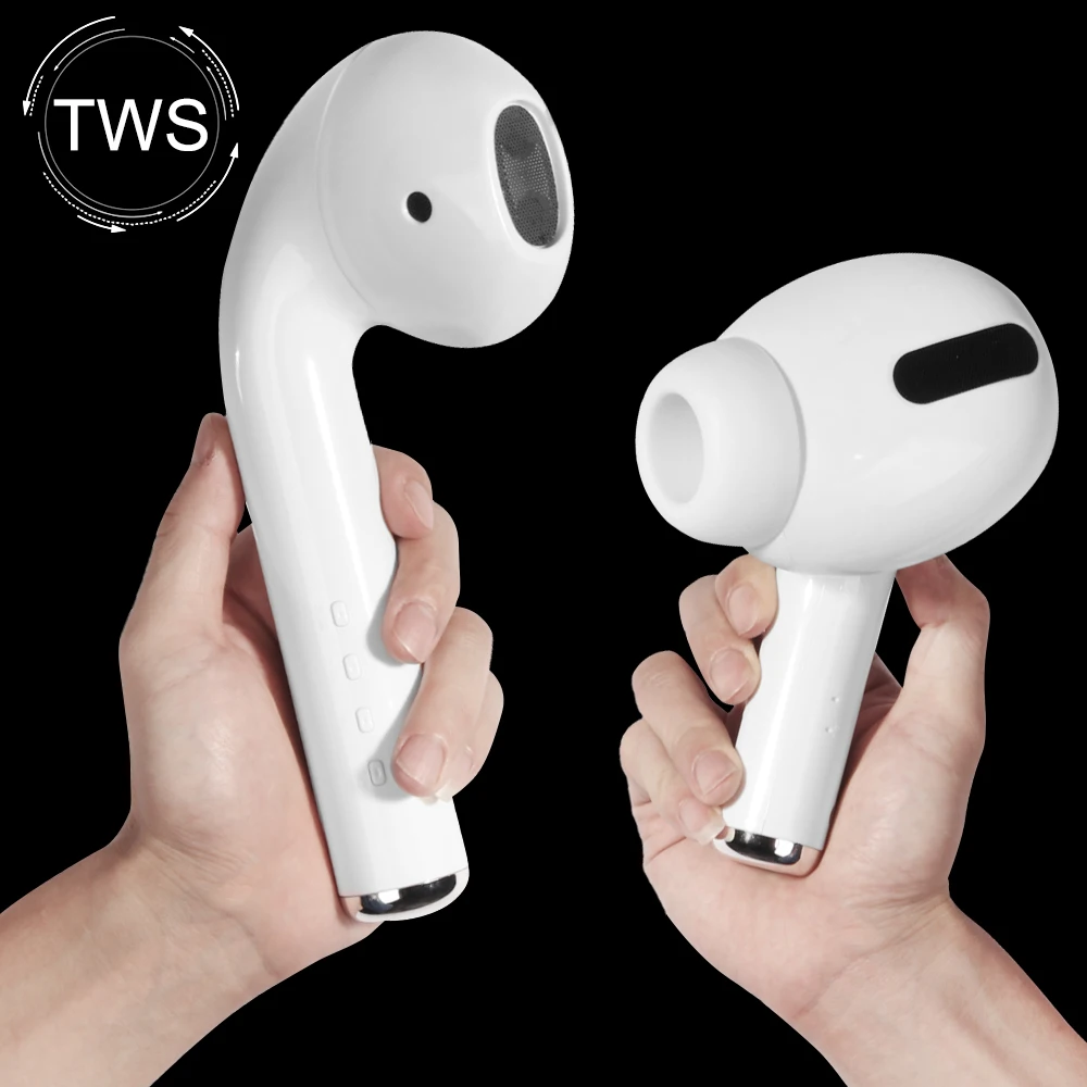 TWS Колонка s пара гигантская гарнитура динамик Bluetooth наушники дизайн беспроводной