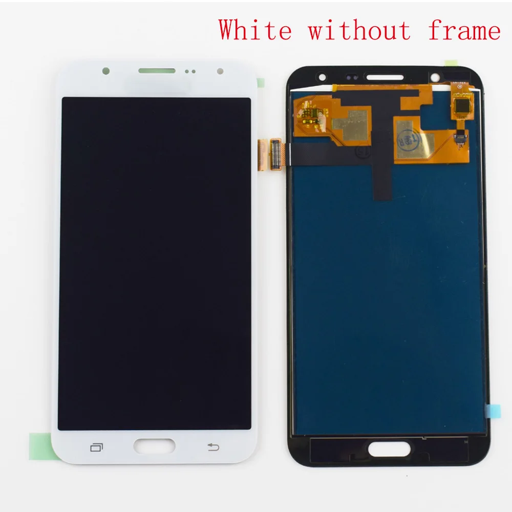 Для samsung Galaxy J7 J700 SM-J700F J700M J700H/DS lcd дисплей J7 lcd дисплей сенсорный датчик экрана в сборе рамка