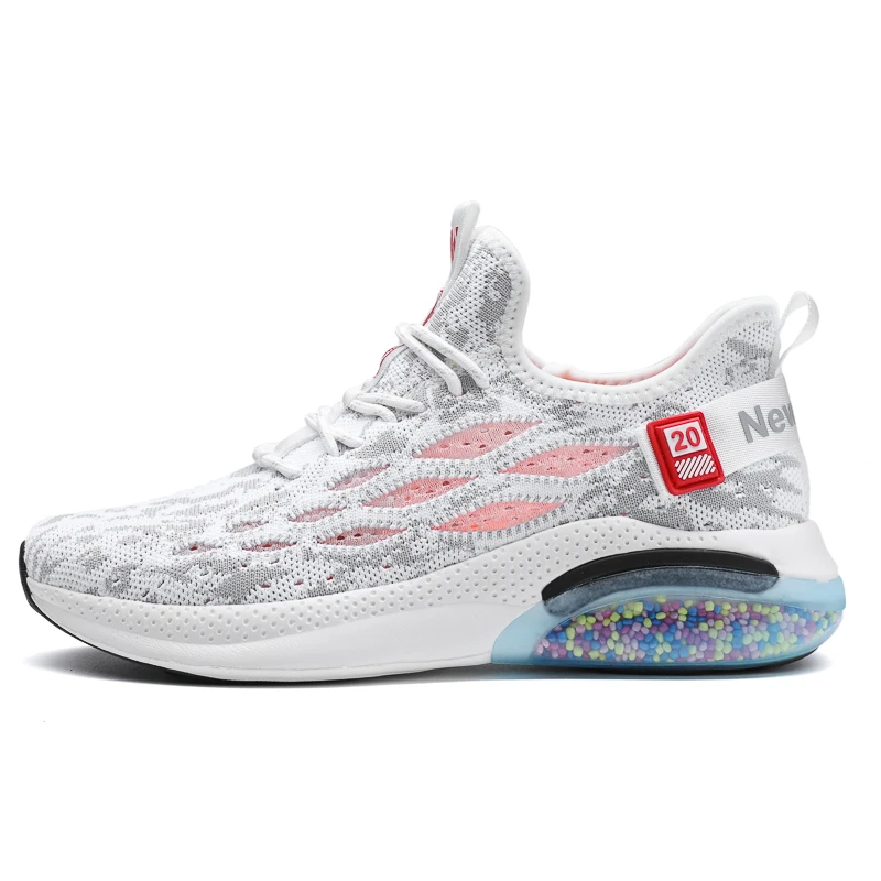 Мужская Нескользящая дышащая обувь на низком каблуке Повседневная сетчатая