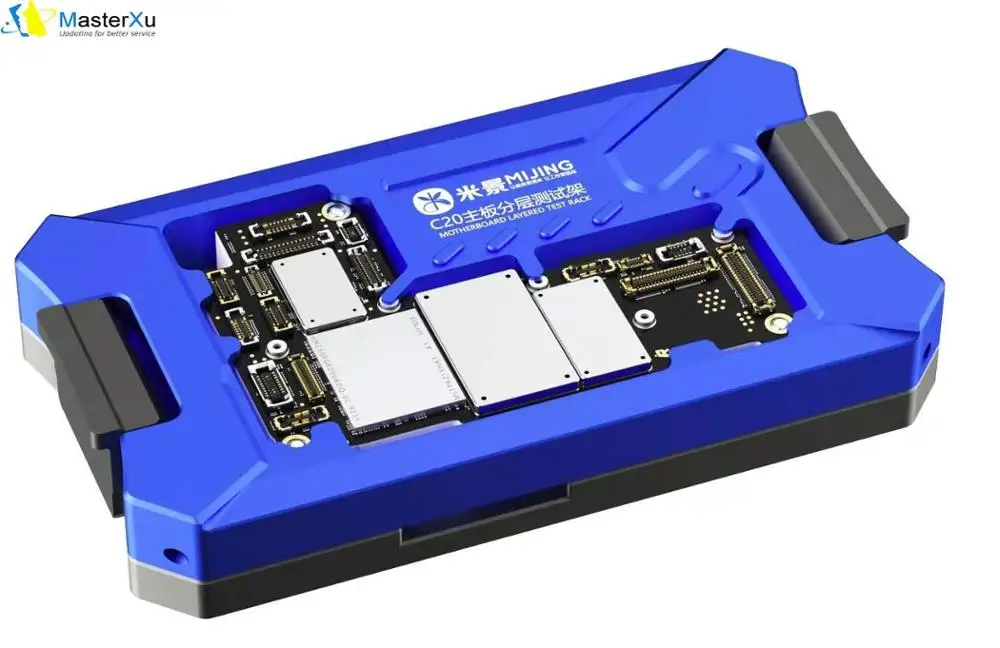 

MIJING C18 Test PCB Separation Fixture for iPhone 11 11Pro 11Promax Motherboard Repair 3 IN 1 Fast Diagnostic Tool