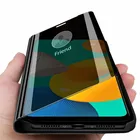 Чехлы m32 smart sleep view с зеркальной магнитной застежкой-подставкой, чехол для samsung galaxy m32 m 32 2021, защитный чехол 6,4 ''samsun m32