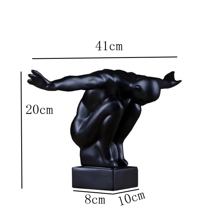 Современная фигурка статуэтка абстрактного искусства скульптура свободы