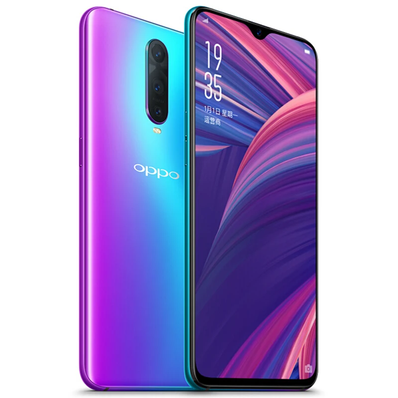 DHL, быстрая, сотовый телефон Oppo R17 Pro, Snapdragon 710, Android 8,1, 6,4 дюймов, 2340X1080, 8 Гб ram, 128 ГБ rom, МП, отпечаток пальца, NFC