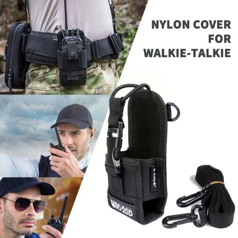 

Outdoor Riding Walkie Talkie Nylon Sleeve Is Suitable For Walkie Talkie Baofeng Uv-5r Uv-5ra Uv-5rb Uv-5rc/5re Uv-b6 Bf-888 V4t4