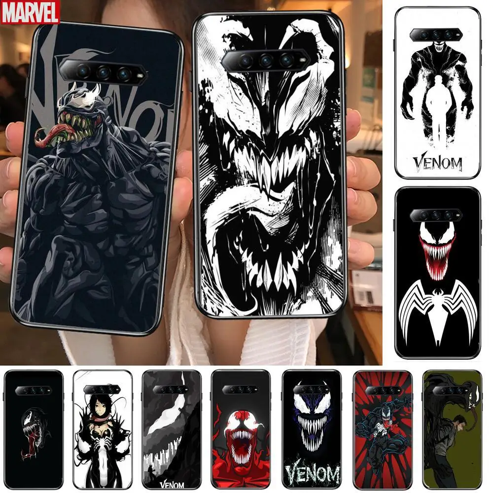 Чехол для телефона Venom с аниме xiaomi redmi Black Shark 4 Pro 2 3 3s чехлы Helo черный чехол