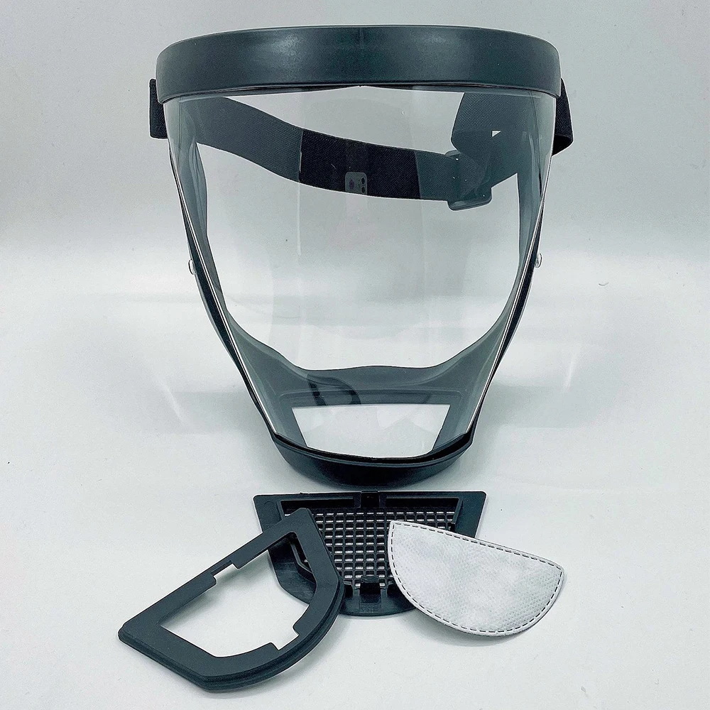 Colorful Face-Shield Unisex Eye Shield-Mask for Face Protectors Shield Half Sun-Glasses Guard Anti-spray Face-Mask | Дом и сад