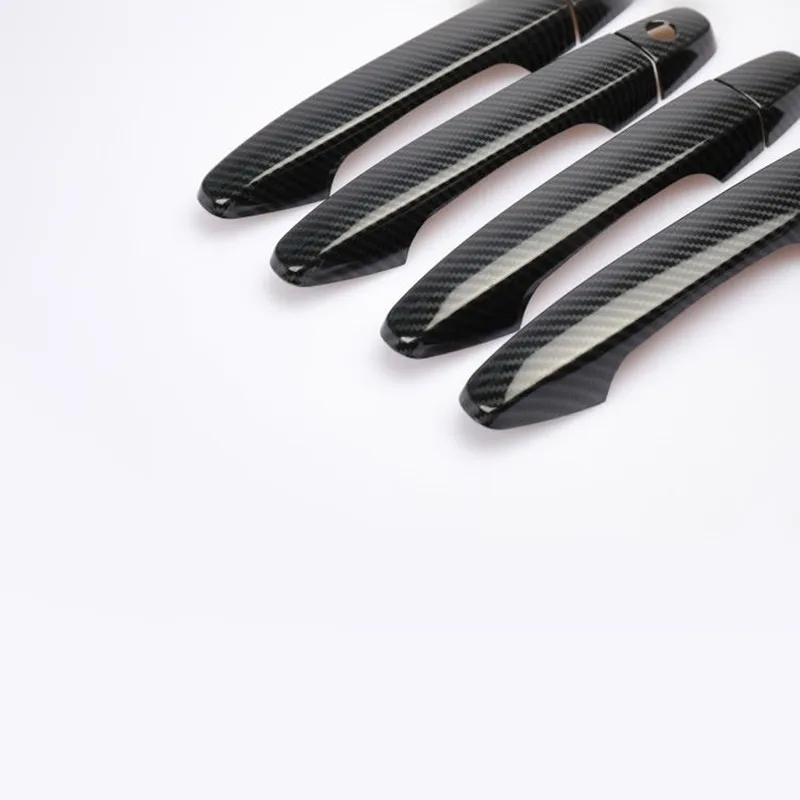 Крышка чаши с карбоновой печатью крышка для дверных ручек автомобиля