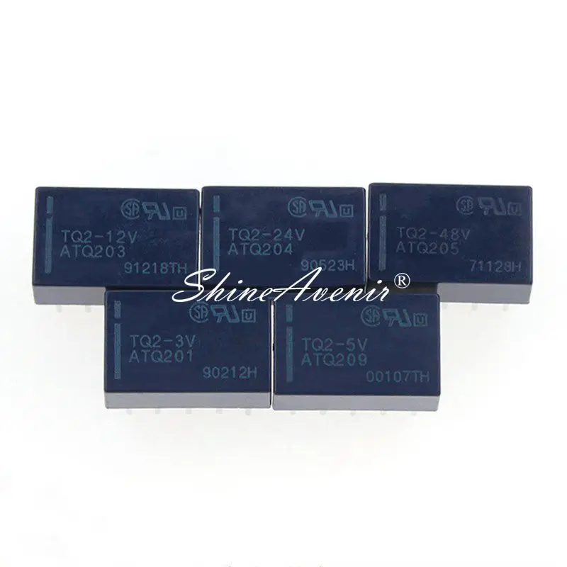

5pcs/lot Relay TQ2-3V TQ2-5V TQ2-12V TQ2-24V TQ2-48V TQ2-L-5V TQ2-L2-5V TQ2-L2-12V TQ2SA-5V TQ2SA-12V TQ2SA-24V New original