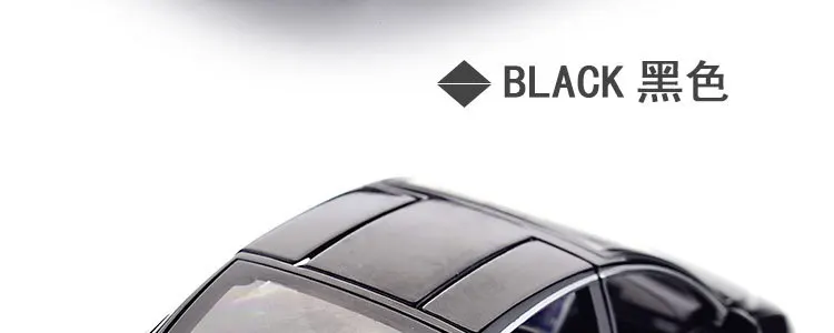 Литые автомобили Tesla SUV 1:32 модель автомобиля из металлического сплава моделирование откатные автомобили огни игрушки для детей Подарки для детей