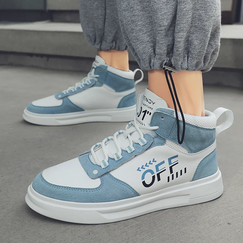 Skateboarding Shoes Men Outdoor Sports and Leisure Footwear Male Hard-wearing Zapatillas White Autumn 2021 New Mens Sneakers