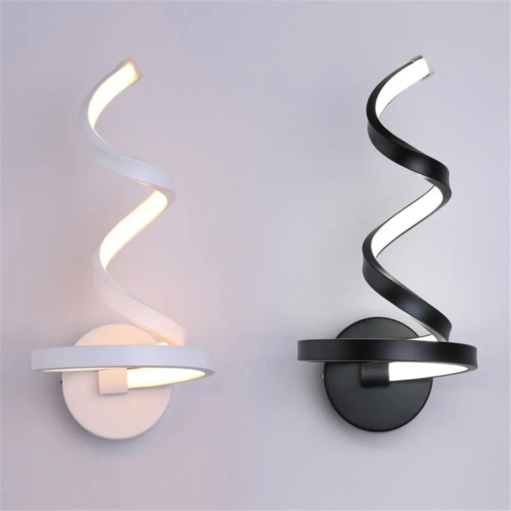 Настенные лампы с аппликацией декоративные светодиодные светильники для