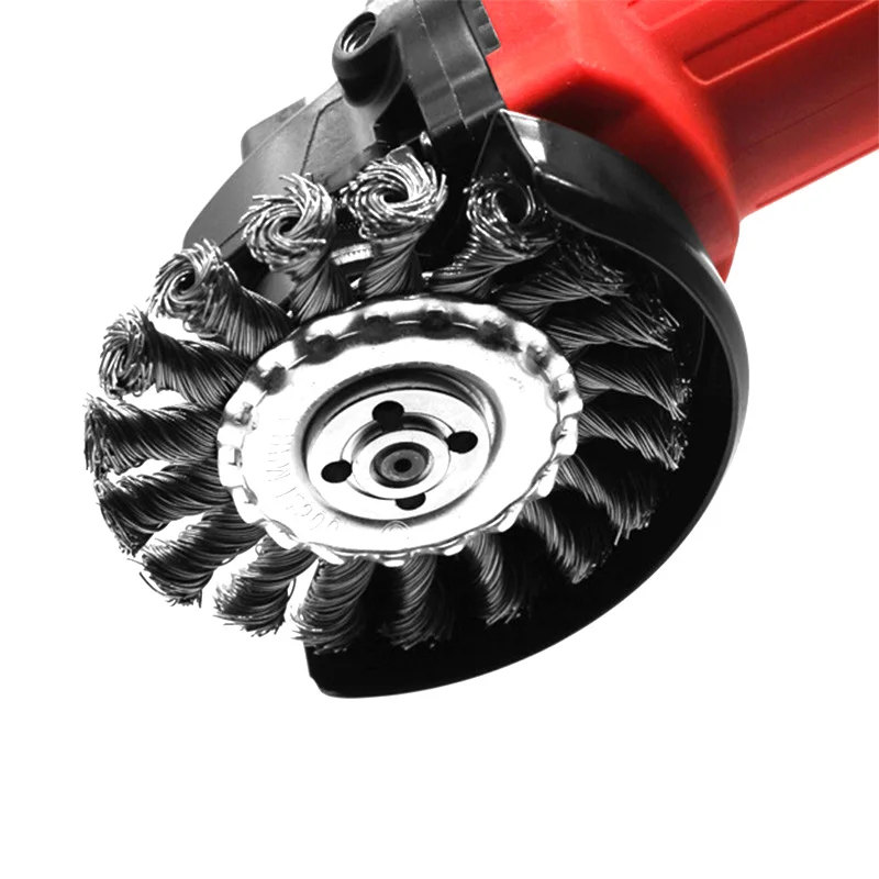 Узелковая скамейка стальная проволочная щетка для удаления заусенцев угловой