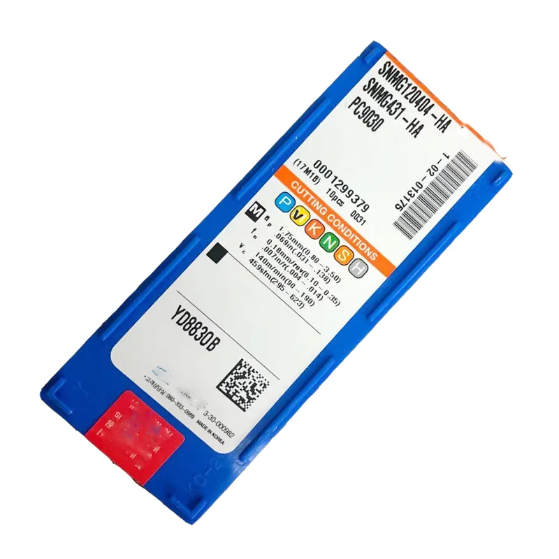 10 шт. SNMG120404 SNMG120408 HA PC9030 карбидные вставки SNMG лезвия CNC токарный резец внешний