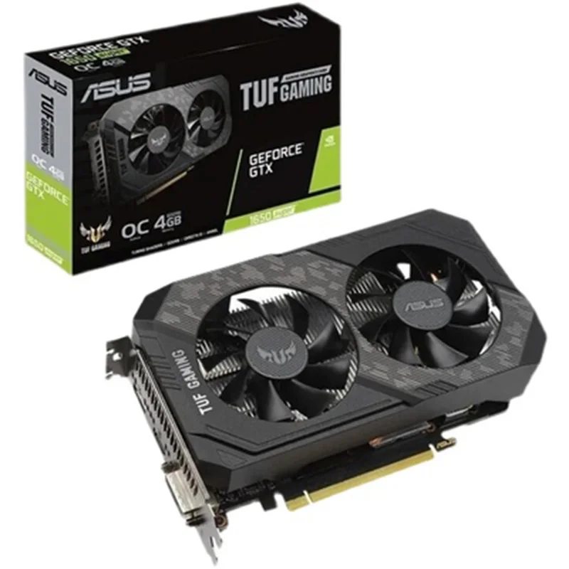 

New ASUS NVIDIA GeForce GTX 1650 TUF GAMING SUPER OC 4GB GDDR6 Graphics Card GTX1650