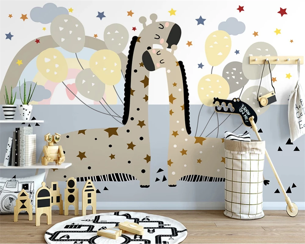 Beibehang пользовательский скандинавский Фэнтезийный современный карусель для