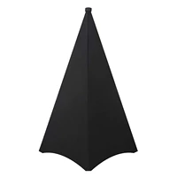 dj light speaker stand cover extendable triple sided tripod stand skirt scrim cover stretchable material tripod not included