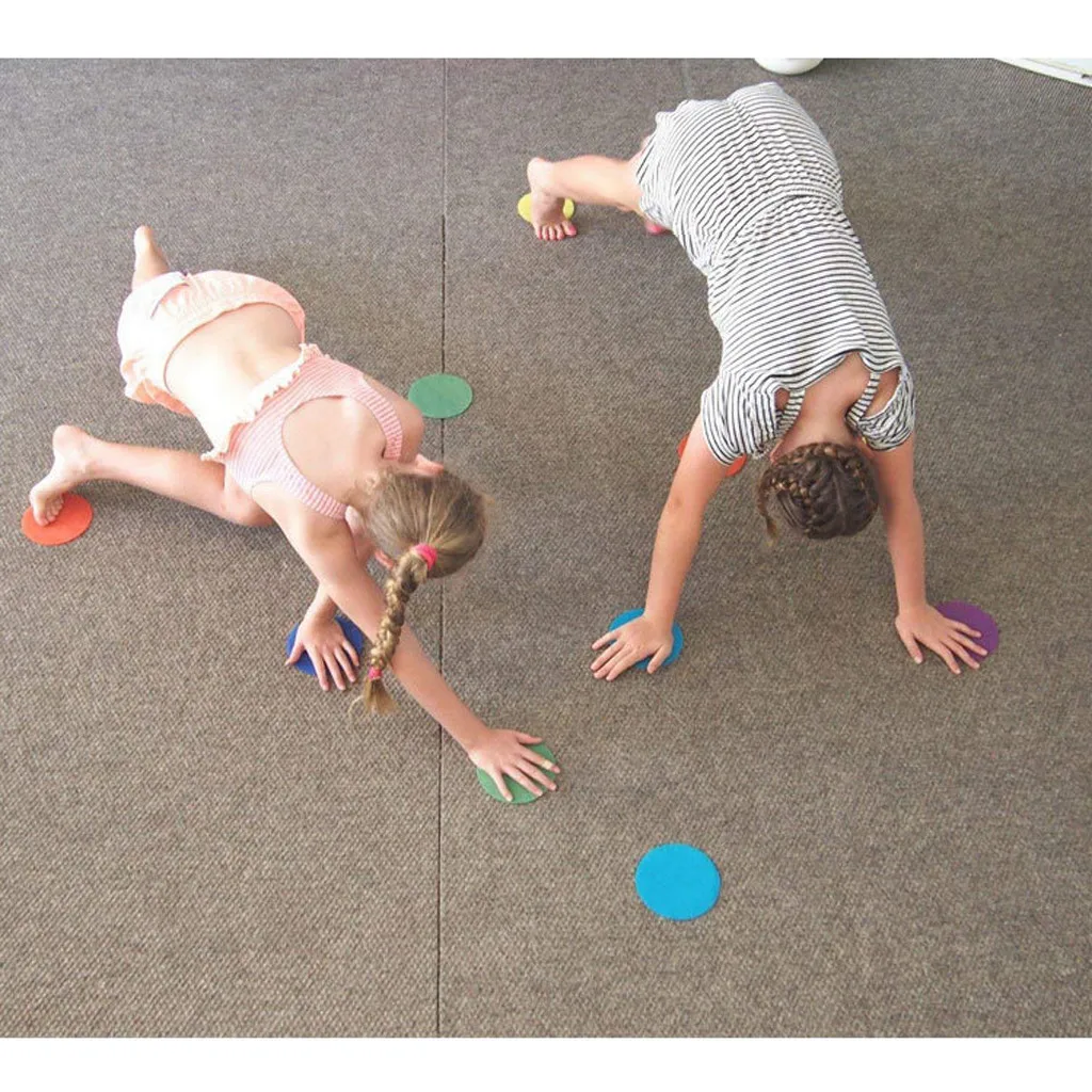 Классная Волшебная отметка сидящие на ковре пятна для обучения упаковка из 30