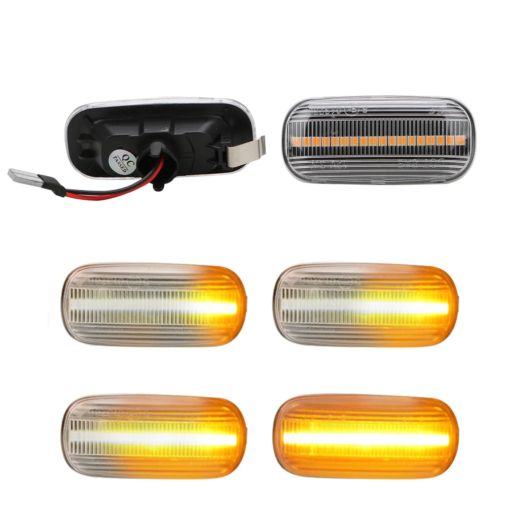 

Пара сигнальных ламп 18SMD для Audi A3 S3 A8 TT, Светодиодные Автомобильные динамические боковые маркеры, указатели поворота