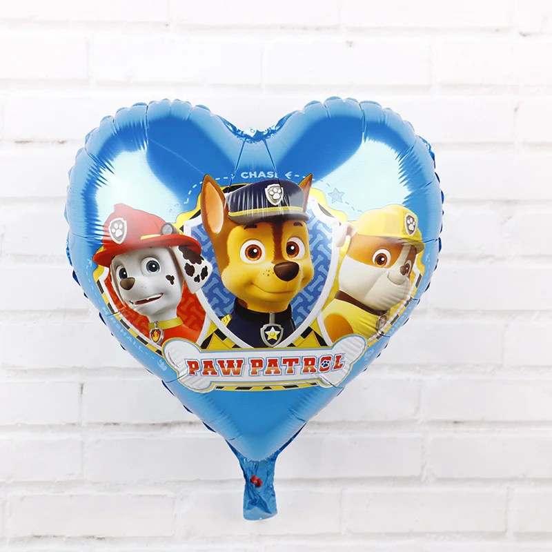 3D наклейки на стену Happy Paw Patrol украшение день рождения для детей игрушки шар