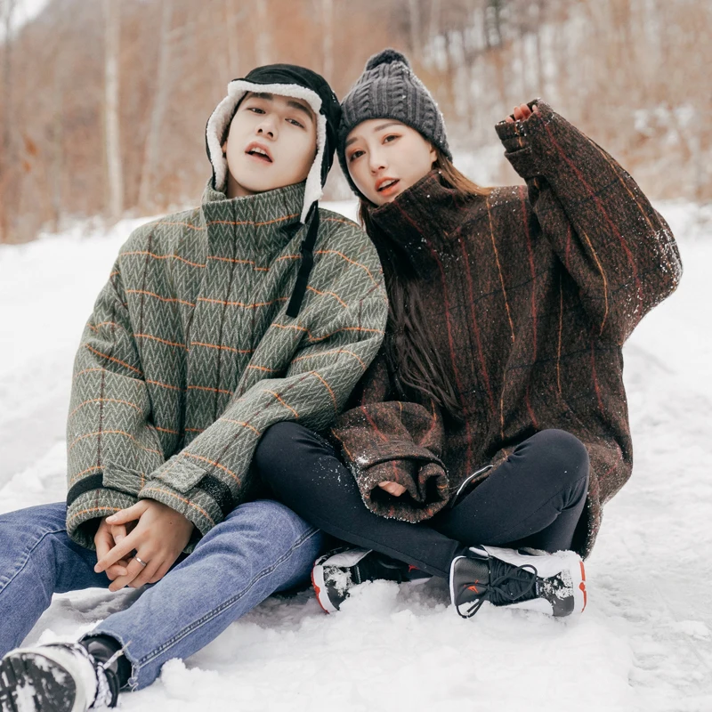 2019 мужское свободное кашемировое пальто верхняя одежда сохраняющее тепло смесь