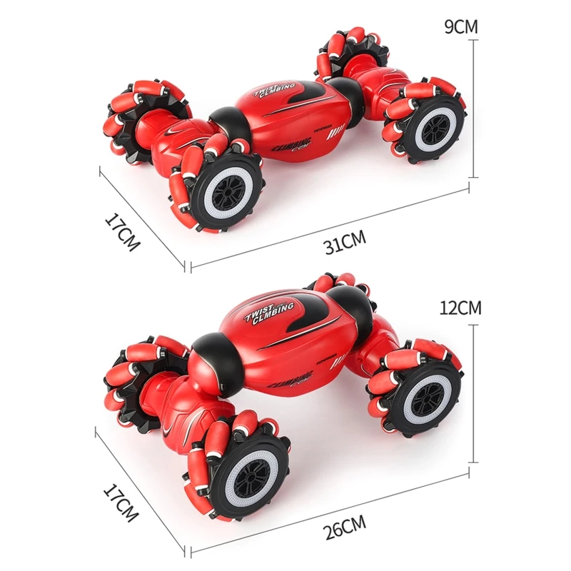 

2.4G Gesture Sensor Remote Controller Stunt Car Double-sided Driving 4WD Drift Racing Car RC Rock Crawler Car Toys Children Gift