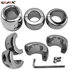 Кольцо на пенис из нержавеющей стали, растягивающее яичко, рукав на пенис для мужчин, увеличитель, БДСМ, секс-игрушки, интимные товары